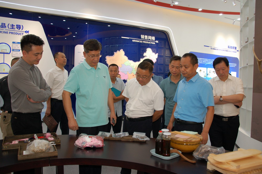 深圳海王集團(tuán)副總裁許戰(zhàn)奎蒞臨孔府制藥考察